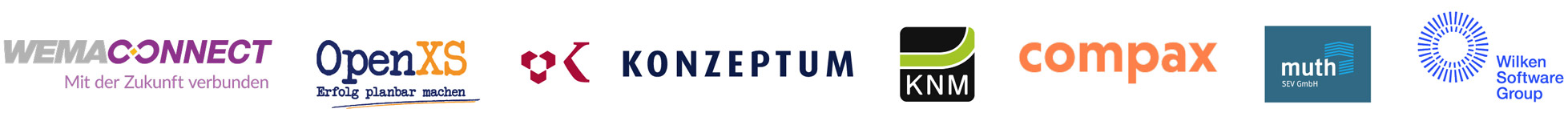 Logos unserer Plattform-Partner